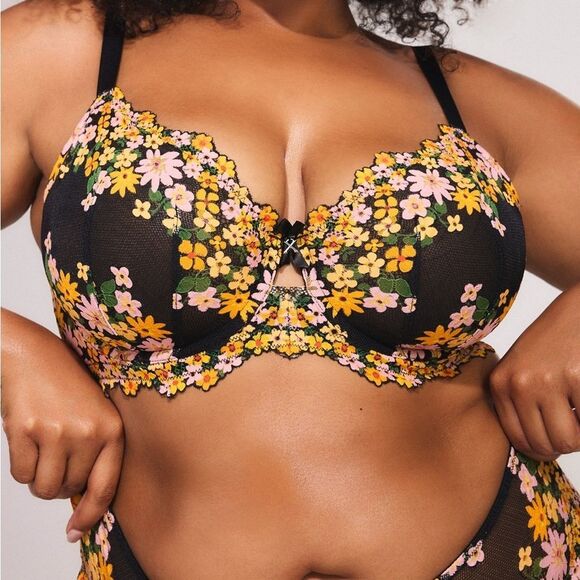 Savage X Fenty NWT 42D floral bra - Picture 3 of 7